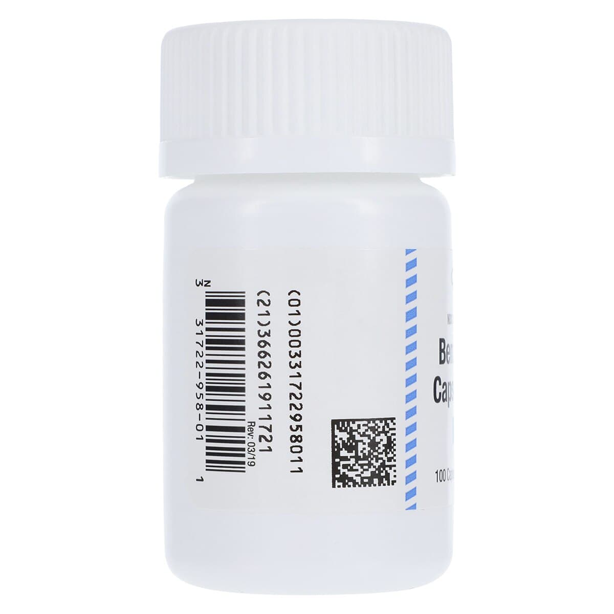 Benzonatate Capsules 200mg, 100 Count Bottle (Camber Pharmaceuticals) thumbnail 3