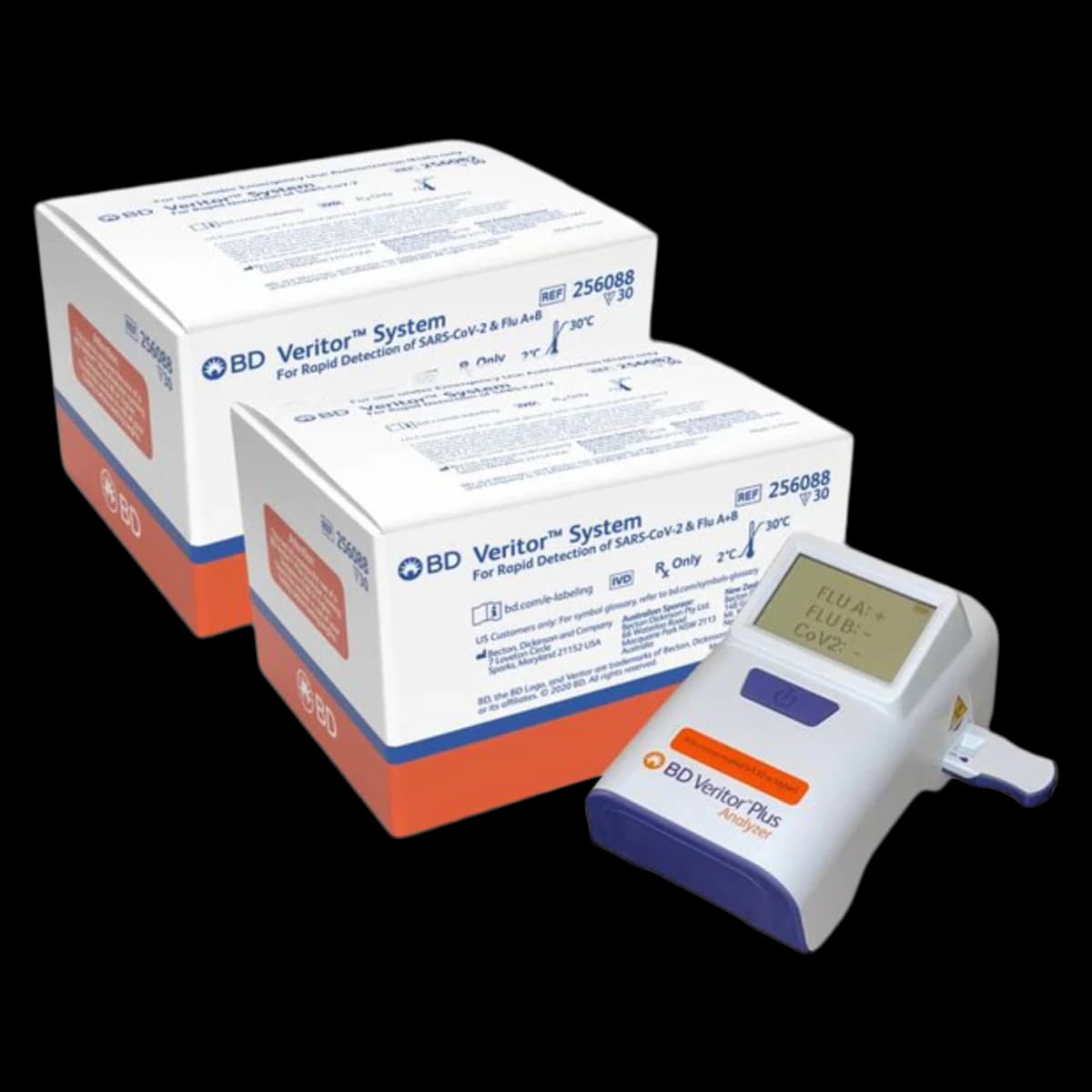 BD Veritor Plus COVID-19/Flu A&B Kit, CLIA Waived Analyzer, Each - Veritor Plus Covid/Flu Starte - Image 1