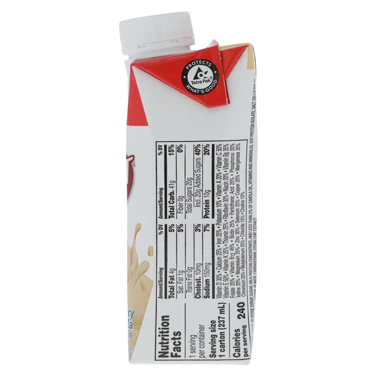 Boost Very Vanilla Nutritional Drink, 8 oz Carton, 24/Case thumbnail 3