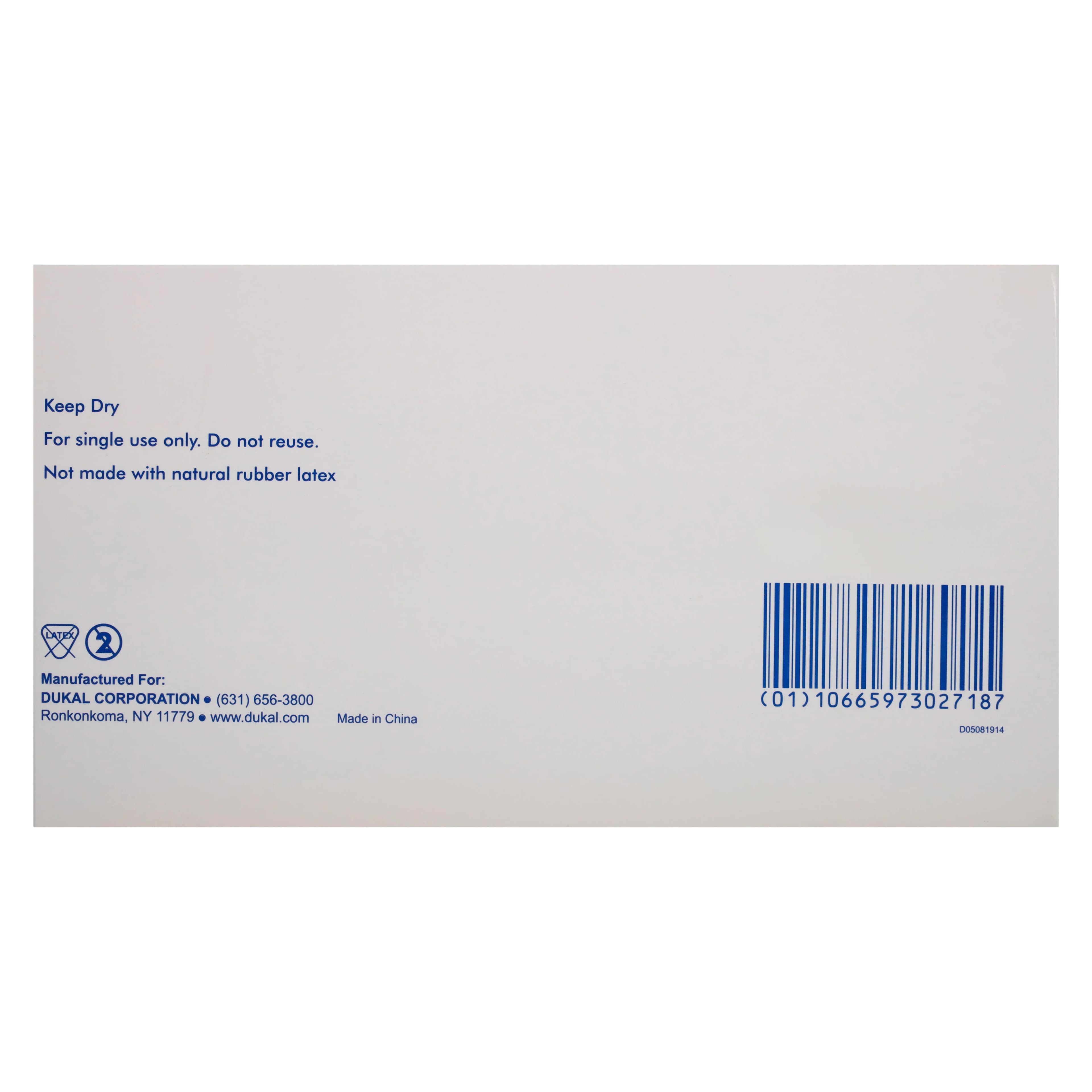 Dukal Sterilization Pouches, 3.5 in x 10 in, Blue/Transparent, Self-Seal, Latex-Free, 500/Box thumbnail 4