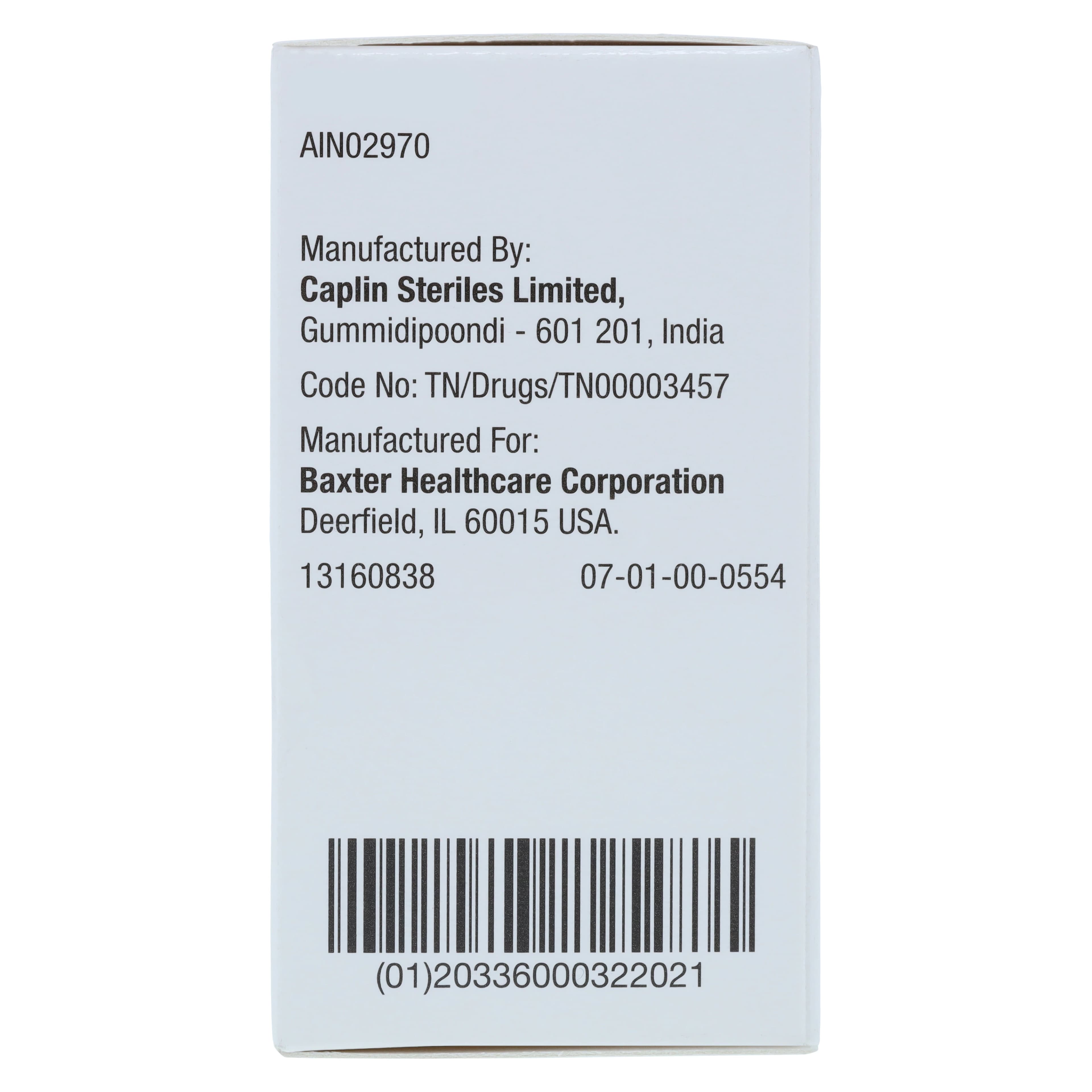 Labetalol HCl Injection, 5mg/mL, MDV, 20mL Vial, Baxter thumbnail 6