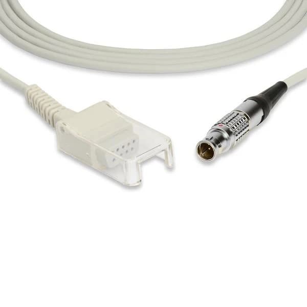SpO2 Cable Adapter, Nonin Compatible - Cable Adapter SpO2 Nonin Cmptb - Image 1