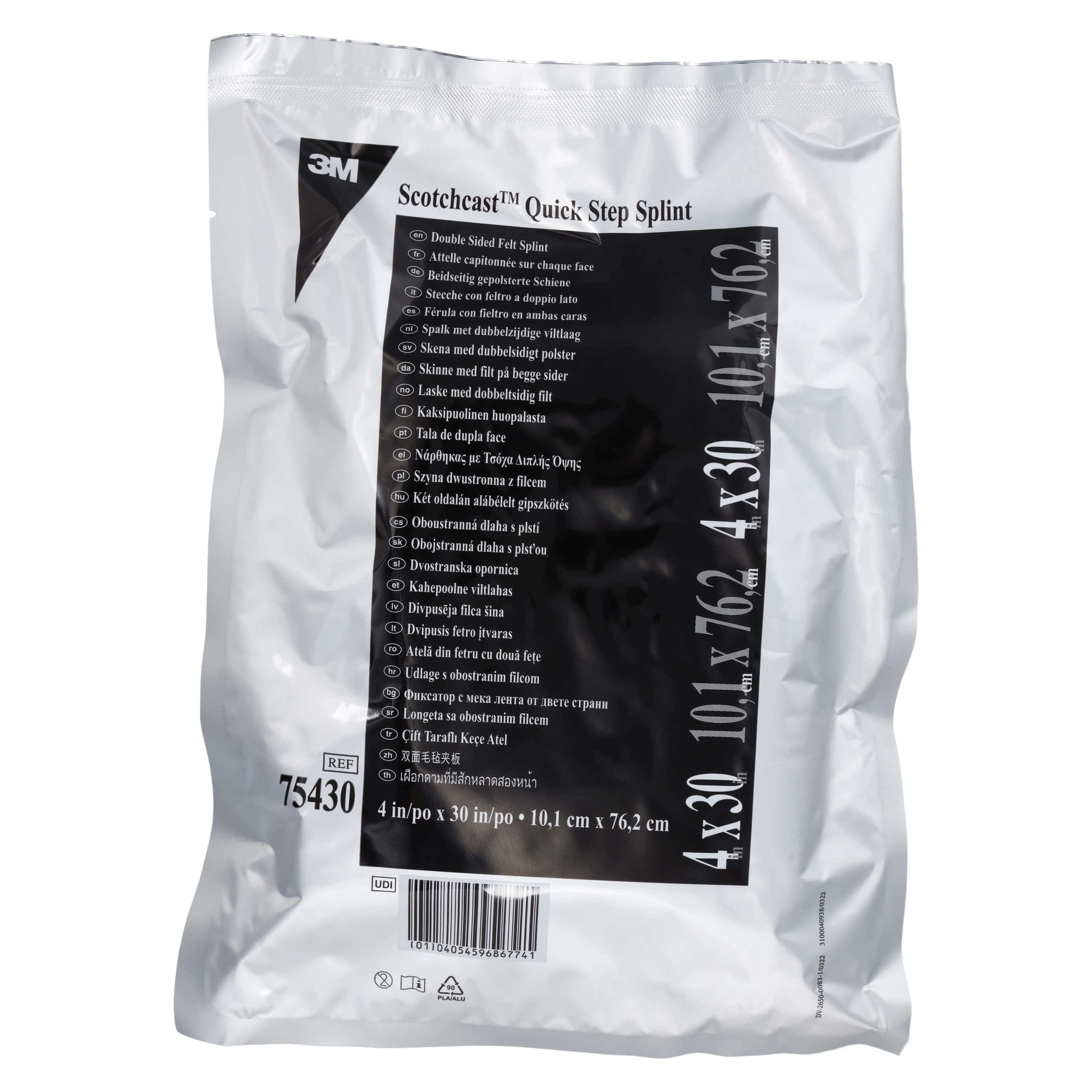 3M Scotchcast Quick Step Casting Splint, 4" x 30", 1 Each - Splint Scotchcast Quick Step - Image 1