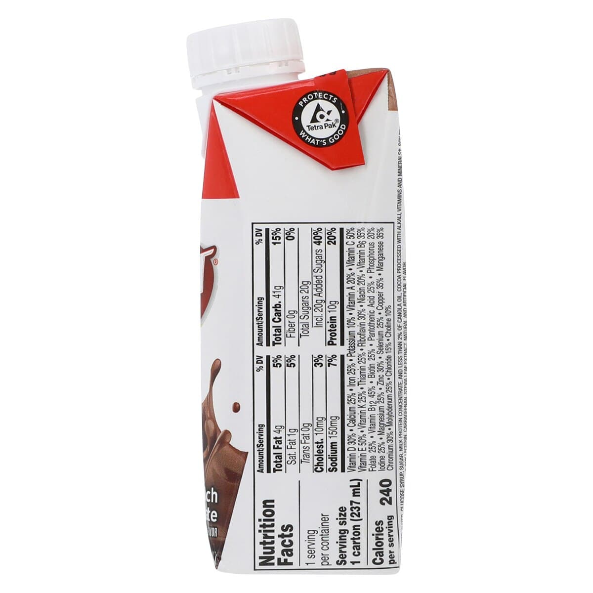 Boost Rich Chocolate Nutritional Drink, 8 oz Cartons, 24/Case thumbnail 3