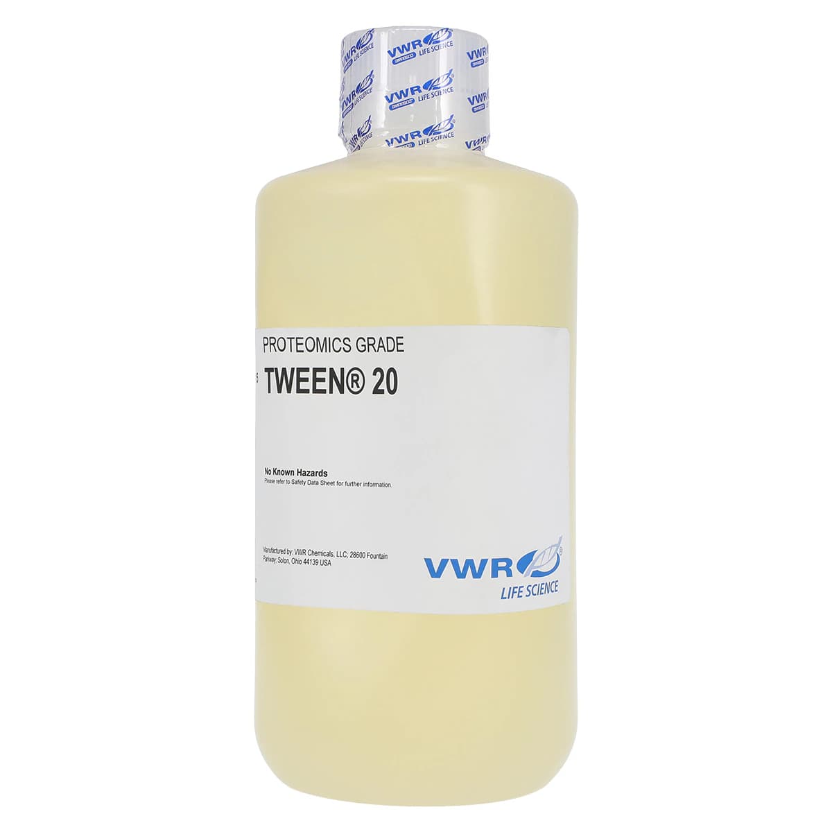 Tween 20 Proteomics Grade Polysorbate 20, 1 L - Tween 20 Proteomics Grade - Image 1