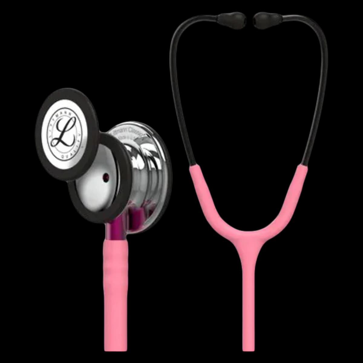 3M Littmann Classic III Stethoscope, Pearl Pink, Single Lumen, 27 inches - Stethoscope Classic III Mirror - Image 1