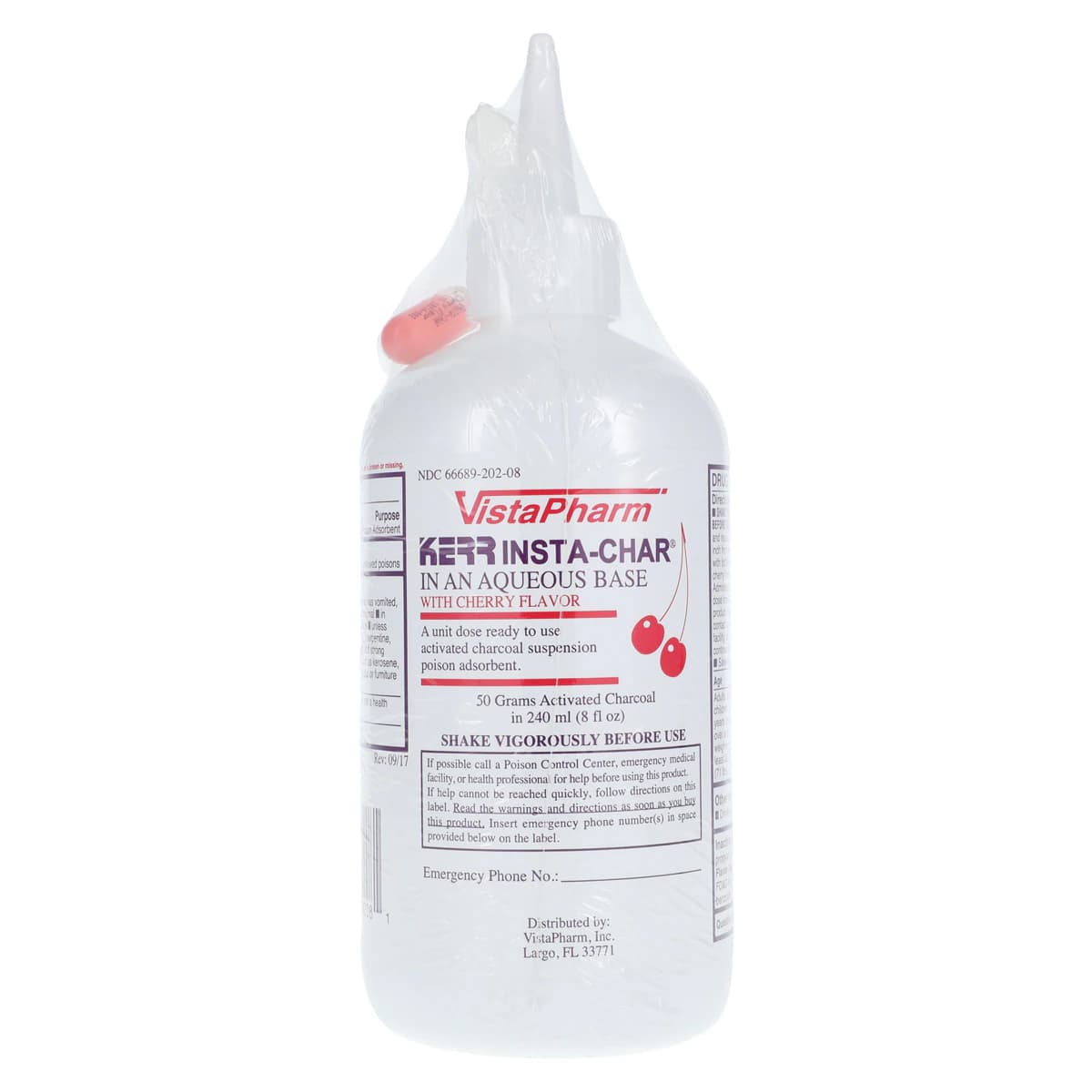 Activated Charcoal Oral Suspension, 25 g per 240 mL Bottle - Activated Charcoal Oral Susp - Image 1