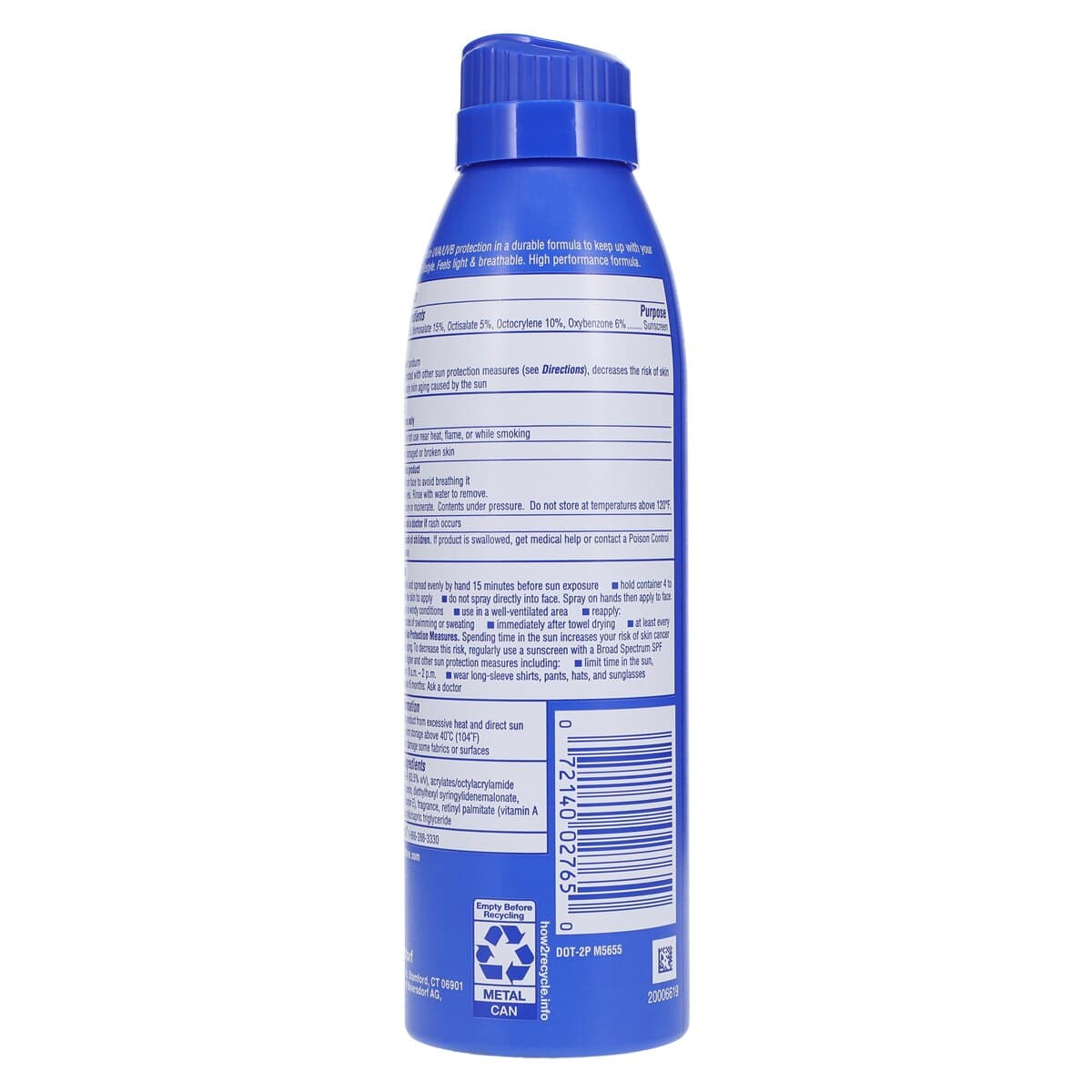 Coppertone Sport Sunscreen Spray, Fragrance Free, SPF 50, Water Resistant, 5.5 oz thumbnail 3