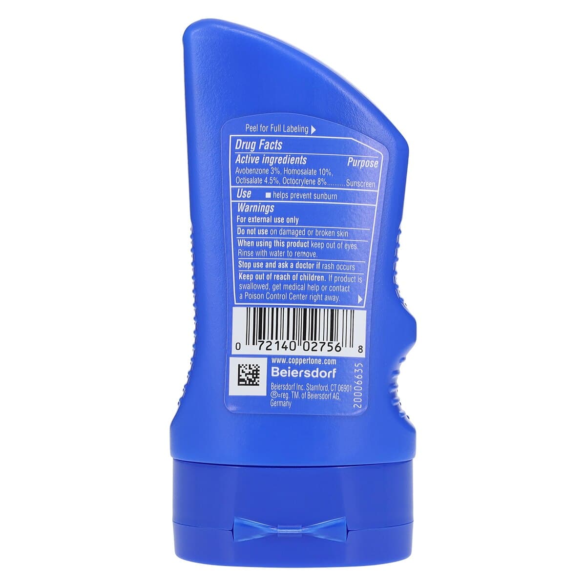 Coppertone Sport Sunscreen Lotion, Fragrance Free, SPF 30, 3 oz Bottle thumbnail 2