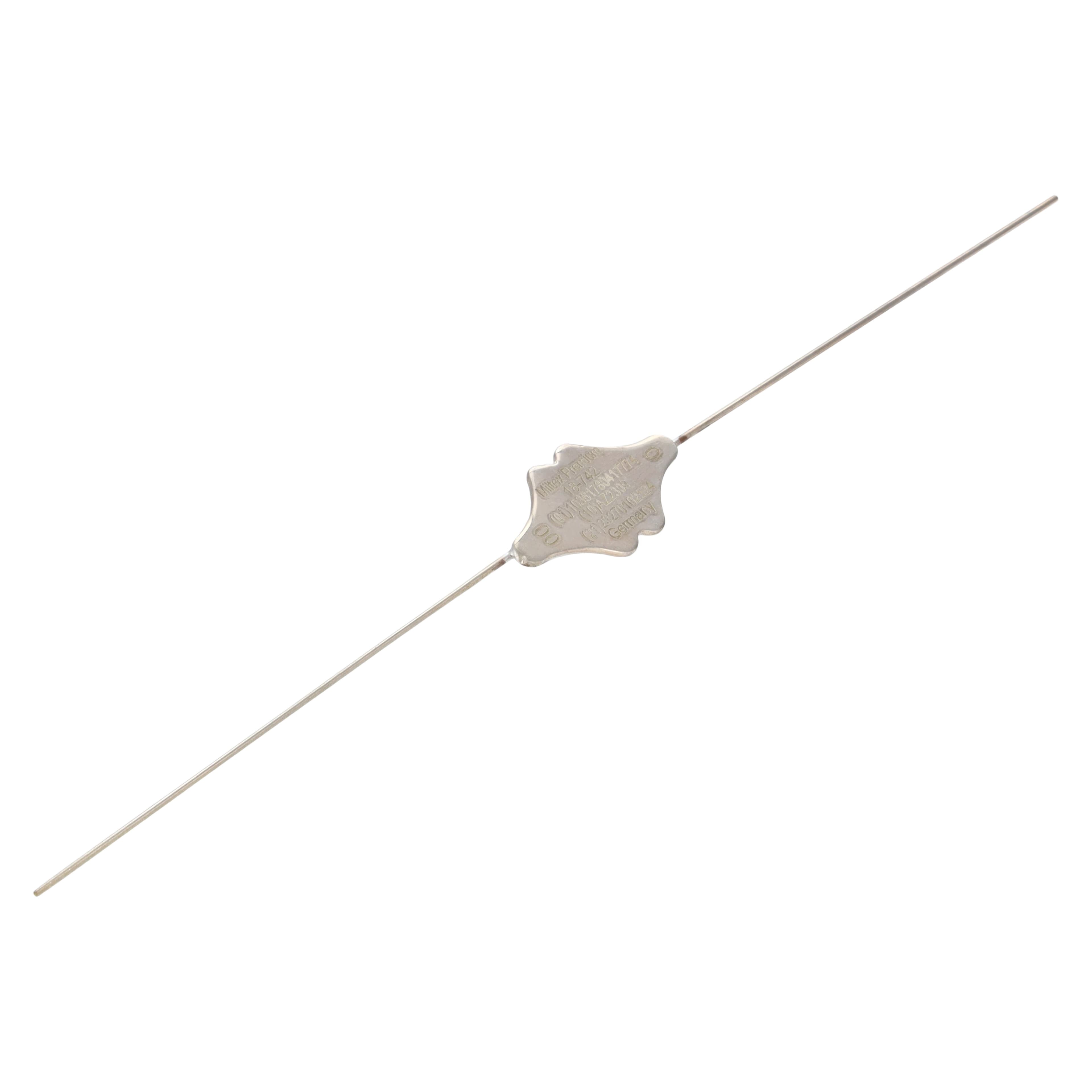 #1-2 Sterling Bowman Lacrimal Probe, Double-Ended, 4-7/8" (124mm), Sizes 00-0, 0.7mm & 0.8mm Tips thumbnail 3
