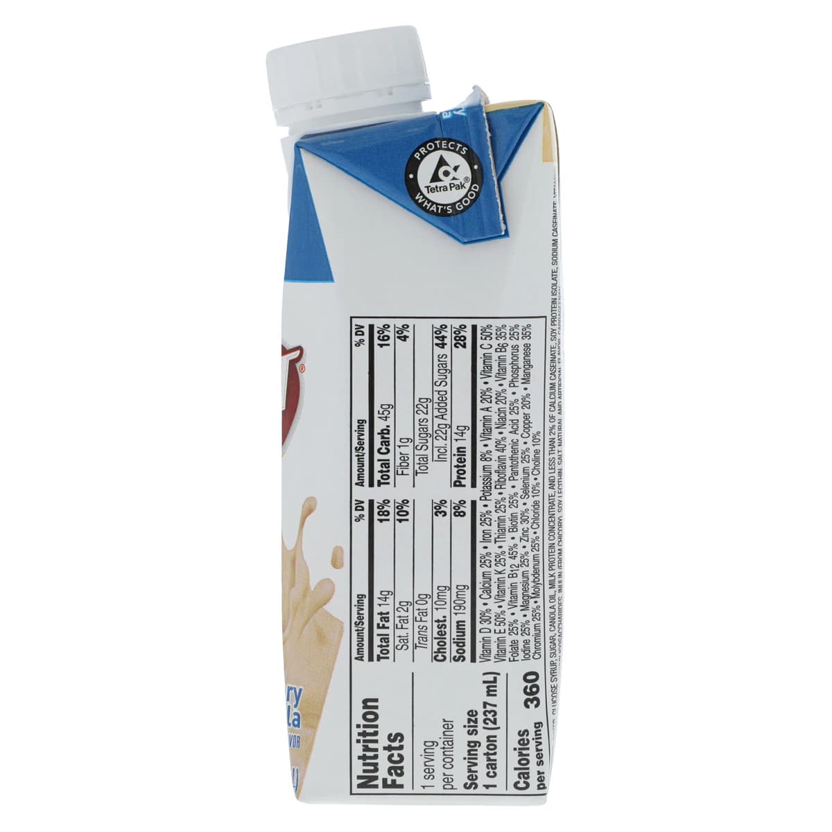 Boost Plus Nutritional Drink, Very Vanilla, 8 oz Cartons, 24/Case thumbnail 3