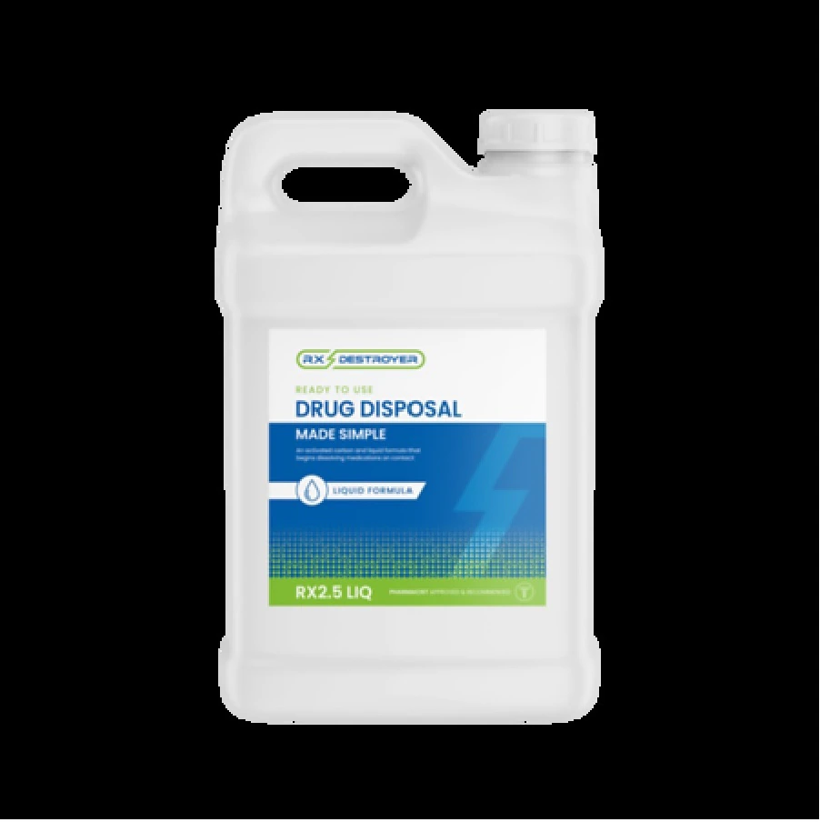 Rx Destroyer Drug Disposal Liquid, 2.5 Gallon, 2/Case thumbnail 2