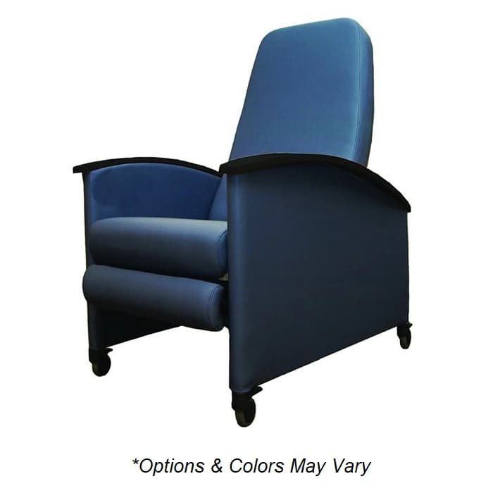 Cozy Comfort Premier Clinical Care Recliner, 450 lb Capacity, Sterling, Each - Recliner Cozy Comfort Sterling - Image 1