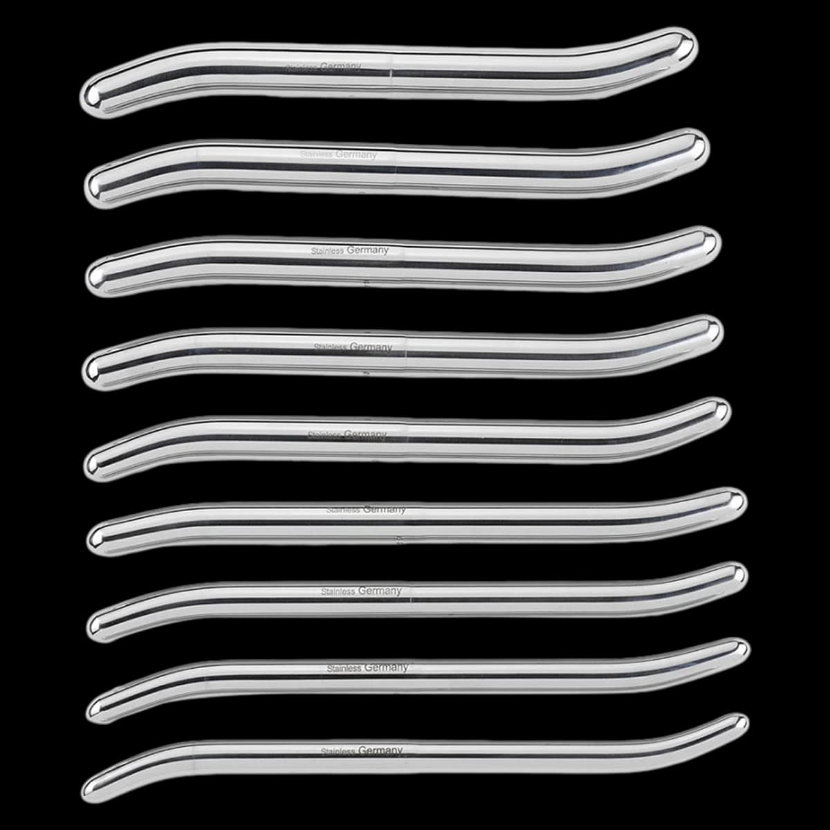 Pratt Cervical Dilator, Extra Large, German Stainless Steel, Reusable, Non-Sterile, Each - Dilator Pratt Extra Large - Image 1