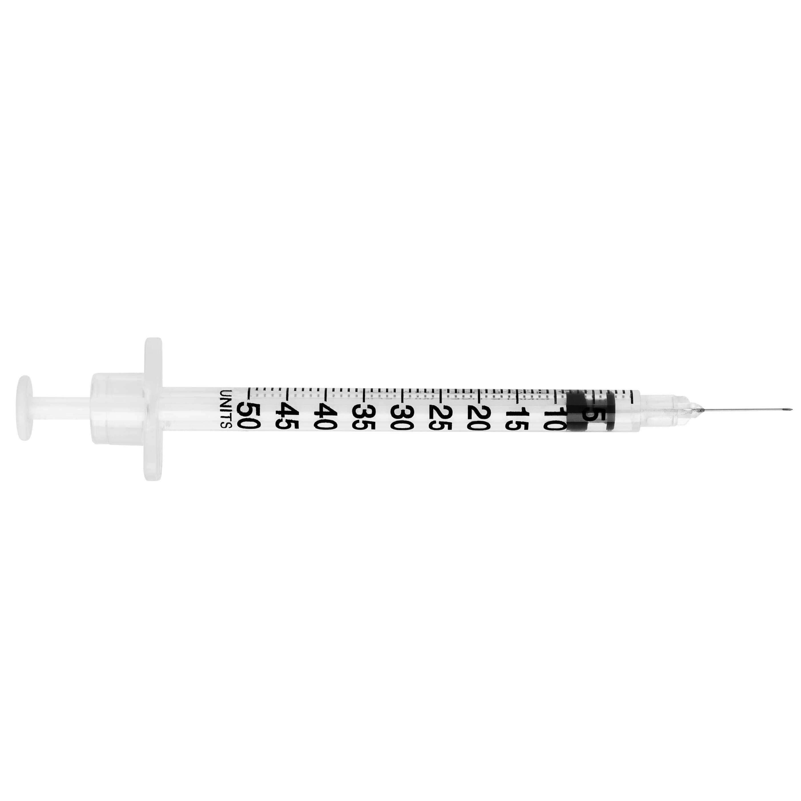 UltiCare Insulin Syringe/Needle, 29G x 1/2", U-100, 0.5 mL, Safety Beveled, Sterile, 500/Case thumbnail 2