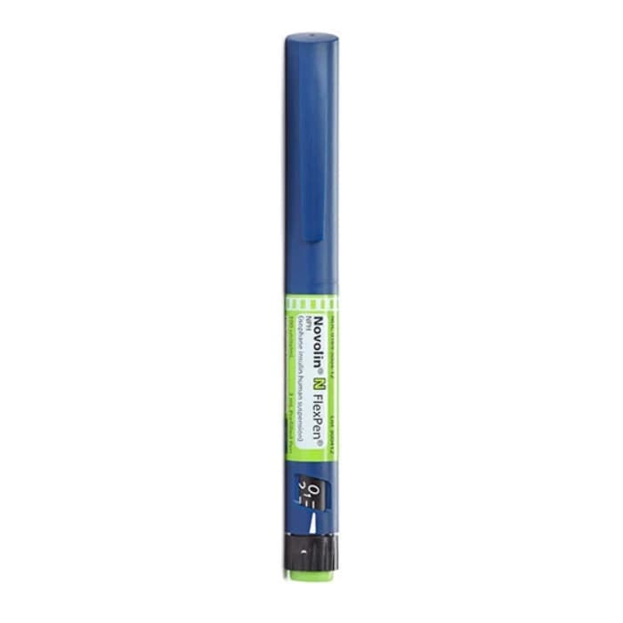 Novolin N Insulin FlexPen, 100 U/mL, 3 mL Prefilled Pen, 5 Pens/Package - Novolin N Insulin FlexPen - Image 1