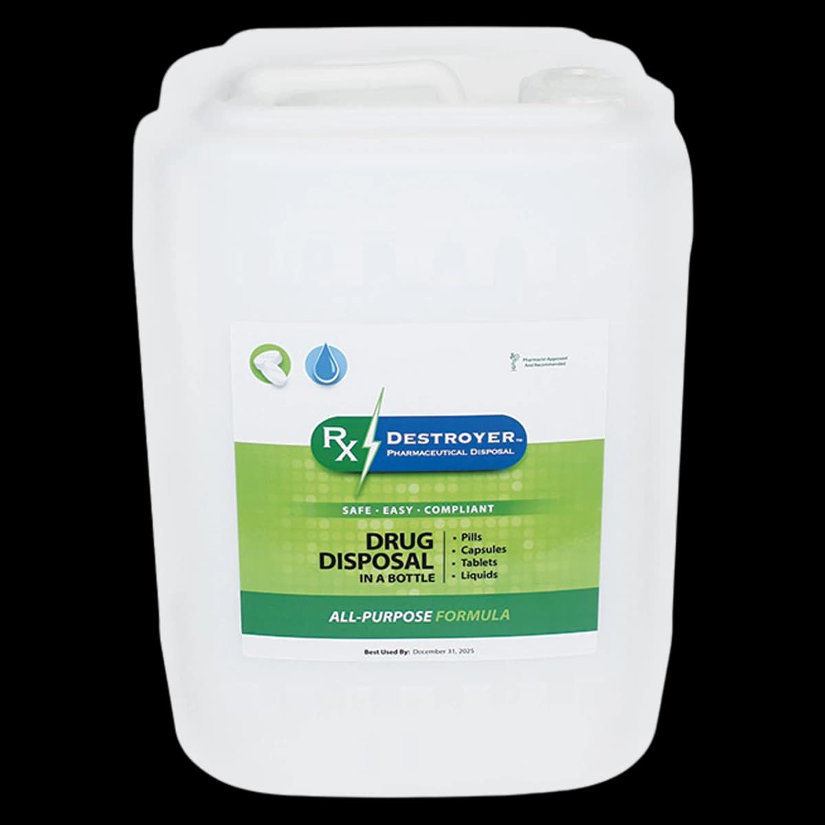 Disposal Drug Rx Destroyer, 5 Gallon - Disposal Drug Rx Destroyer - Image 1