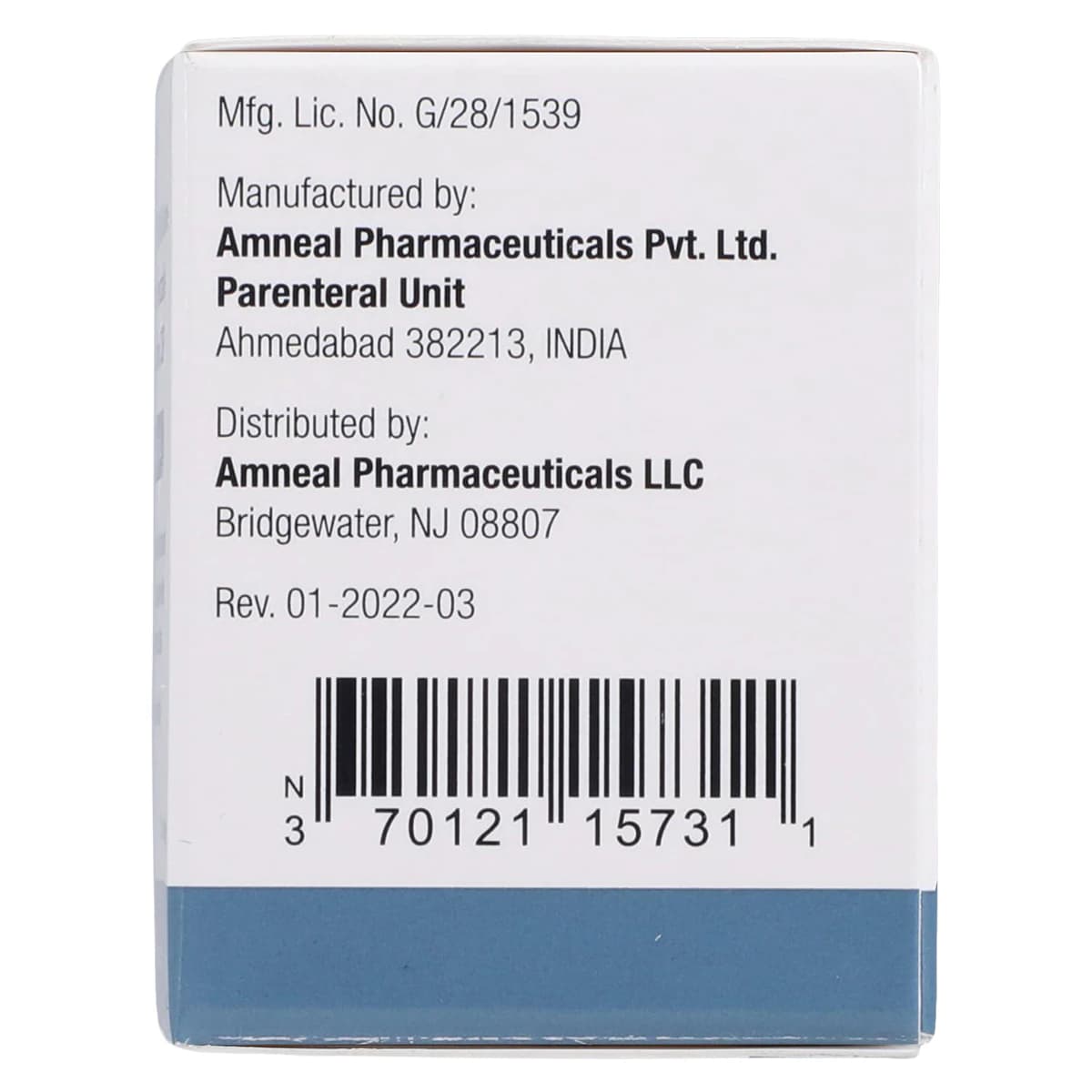 Methylprednisolone Acetate Injection, 40 mg/mL, Single-Dose Vial, 1 mL, Amneal thumbnail 6