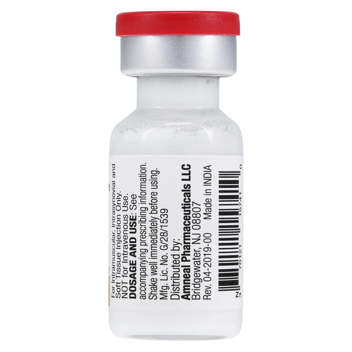 Methylprednisolone Acetate Injection 80mg/mL SDV 1mL, Amneal thumbnail 4