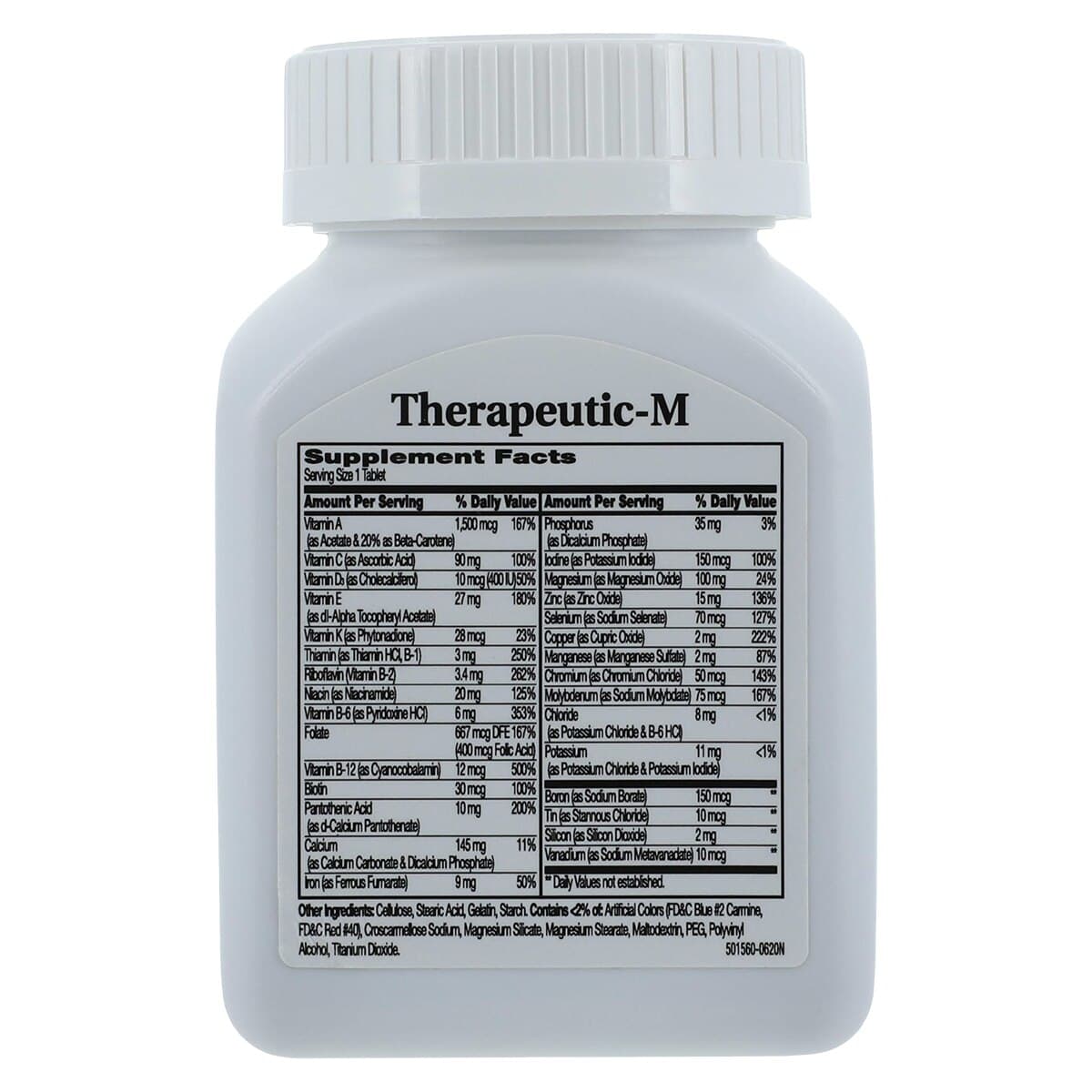 21st Century Healthcare Therapeutic-M Multivitamin Tablets, 130/Bottle thumbnail 2