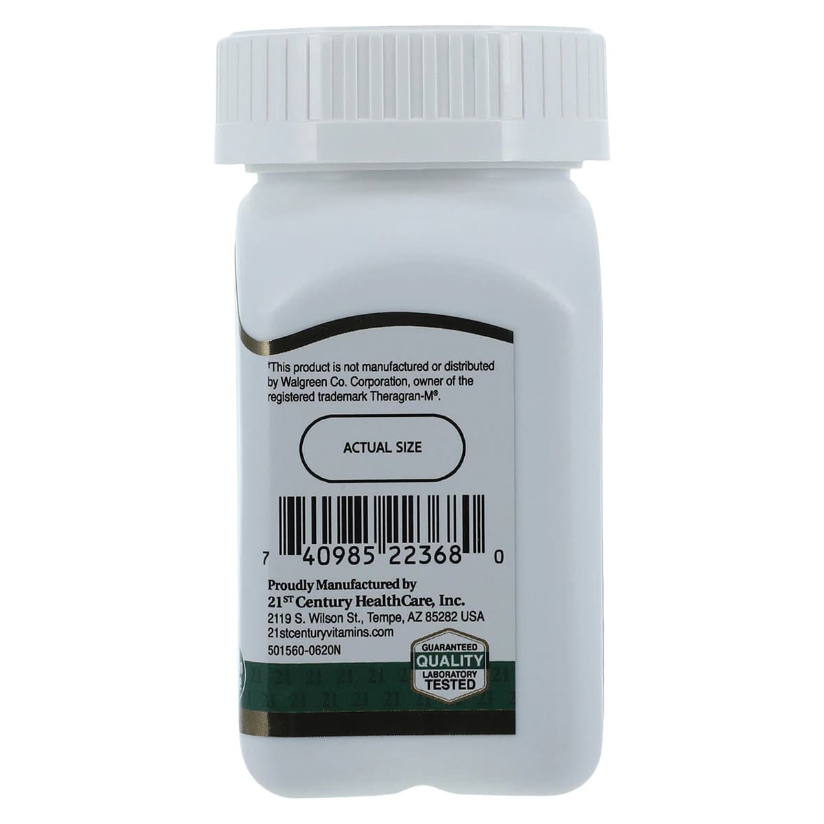 21st Century Healthcare Therapeutic-M Multivitamin Tablets, 130/Bottle thumbnail 3