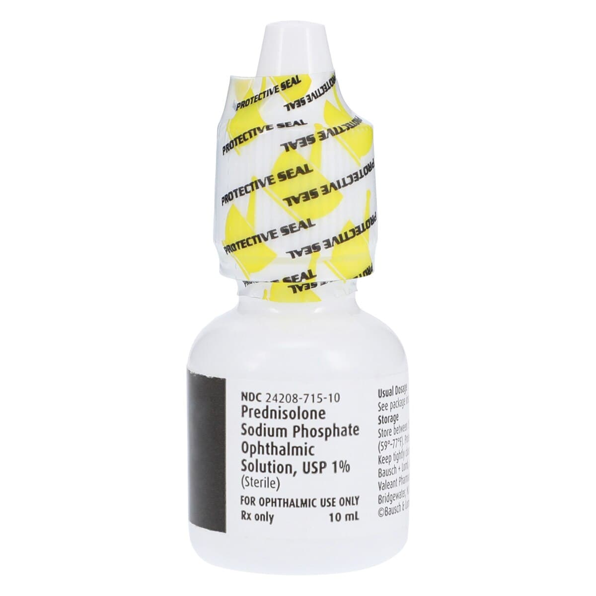 Prednisolone Sodium Phosphate Ophthalmic Solution 1%, 10mL Bottle, Bausch & Lomb thumbnail 2
