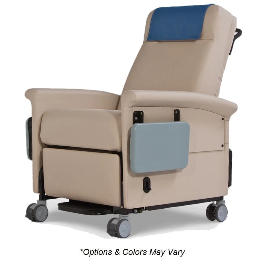 Champion Ascent 65 Series Power Transport Recliner, Steel Frame, 300 lb Capacity, Bucksuede Upholstery - Recliner Trnsprt Pwr Bucksuede - Image 1