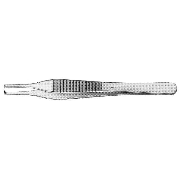 Jarit Adson Tissue Forcep, 4-5/8" (11.7 cm), Stainless Steel, Each - Forcep Tissue Adson 4-5/8" - Image 1