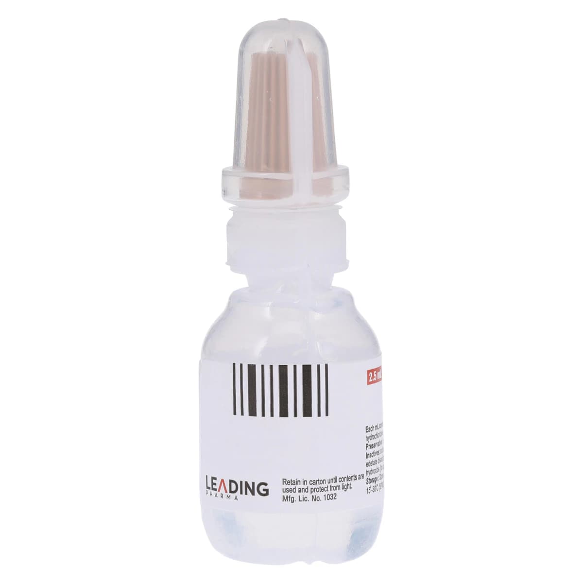 Ciprofloxacin HCl Ophthalmic Solution 0.3%, 2.5 mL Bottle thumbnail 4