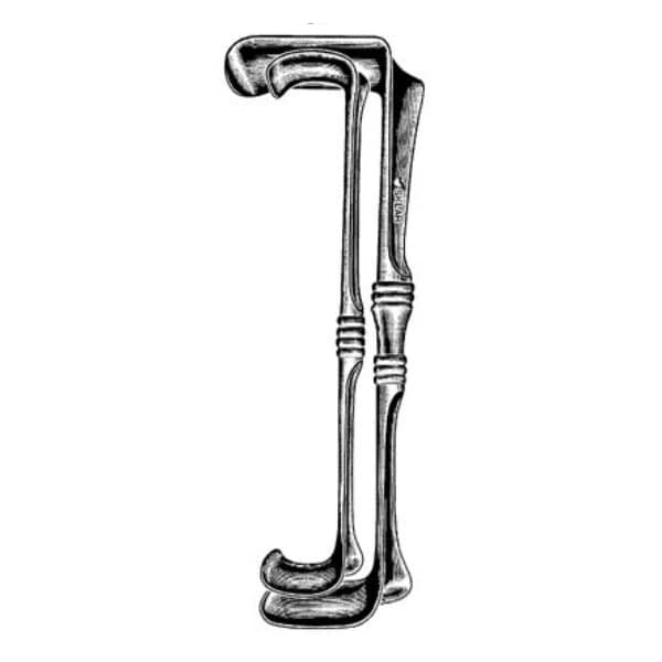 Richardson-Eastman Surgical Retractor, 11", Stainless Steel, Non-Sterile, Reusable, Each - Retractor Richardson-Eastman - Image 1