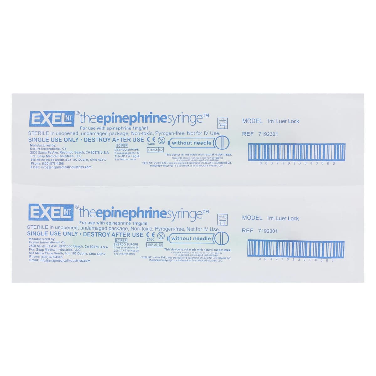 Epinephrine Snap-EMS Kit, 1/Pk thumbnail 7