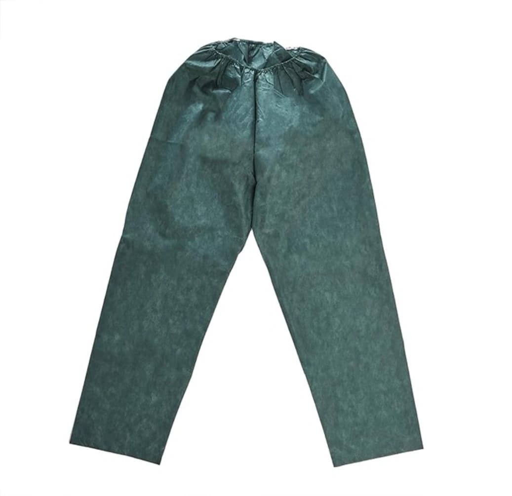 Graham Medical Disposable Scrub Pant, Elastic Waist, Dark Green, Size 4/5XL, 30/Case - Pant Scrub Elastic Waist 4/5XL - Image 1