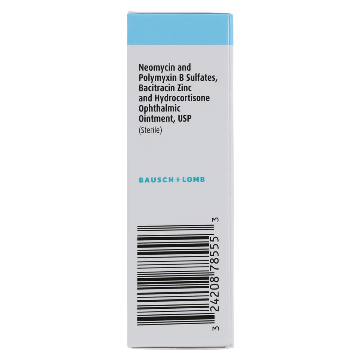 Bacitracin Neomycin Polymyxin B Hydrocortisone Ophthalmic Ointment, 500U/10mu, 3.5g Tube thumbnail 5