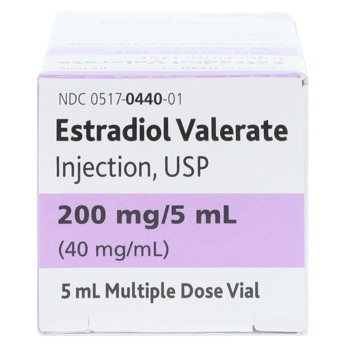 Estradiol Valerate Injection, 40 mg/mL, 5 mL Multiple-Dose Vial thumbnail 4