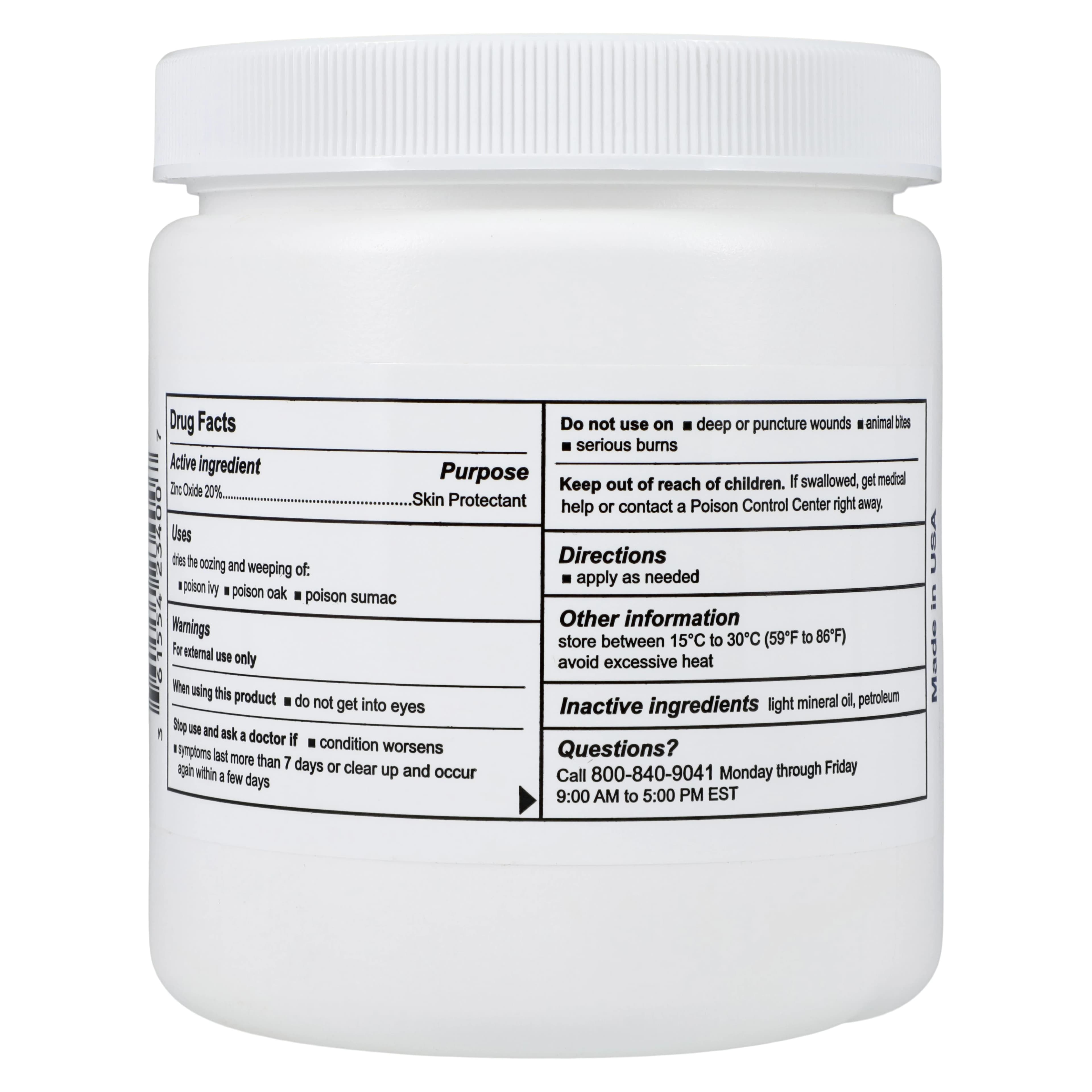 Gentell Zinc Oxide Ointment, 1 lb Jar thumbnail 2