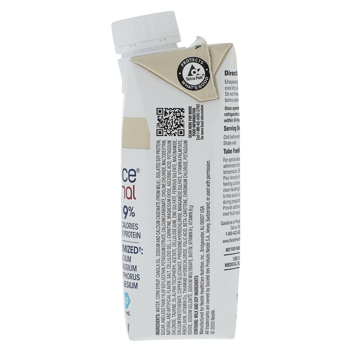 Nestle Health Science Novasource Renal Nutritional Formula, Vanilla, 8 oz Cartons, 24/Case thumbnail 3