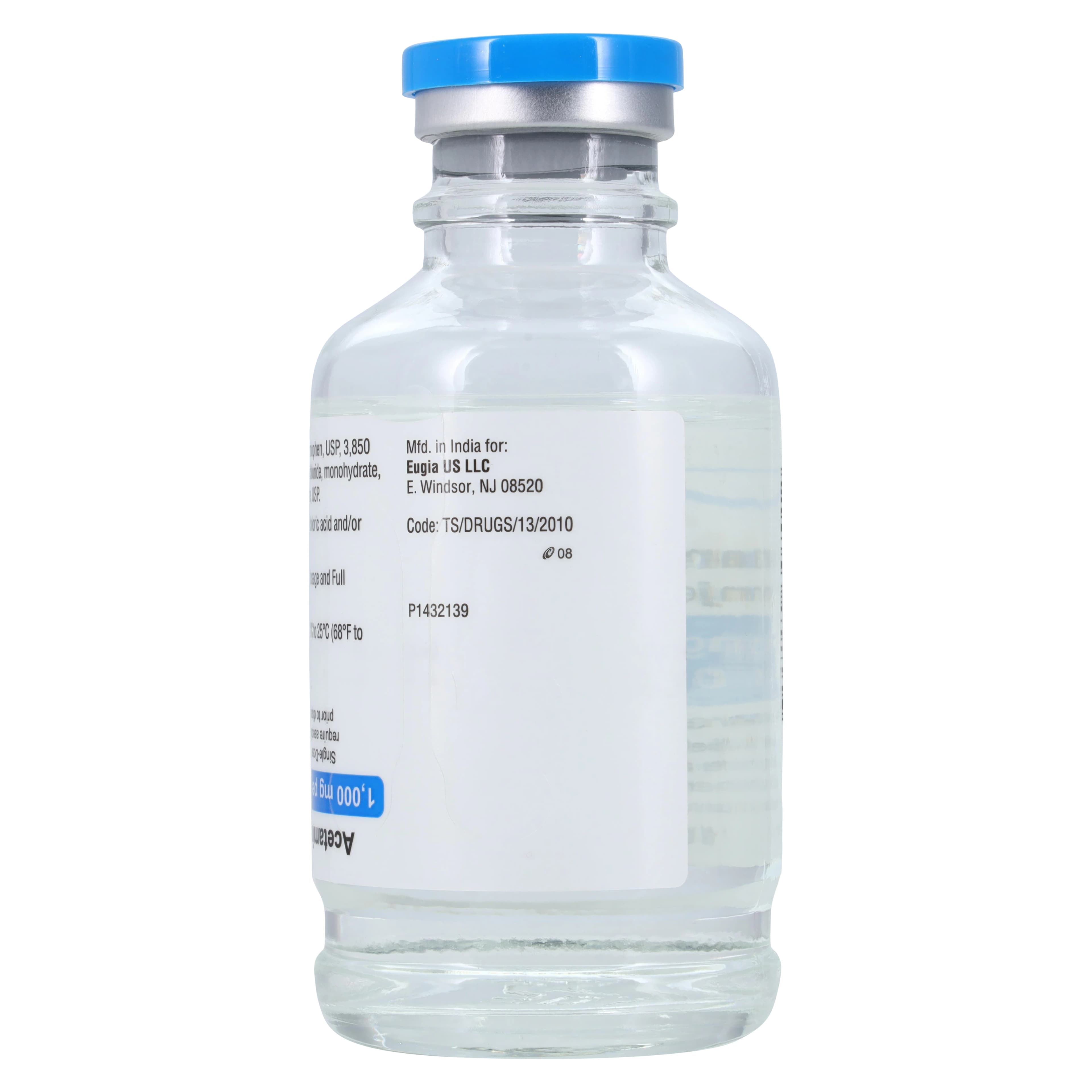 Acetaminophen Injection 10mg/mL, Single-Dose Vial, 100mL, 24/Package thumbnail 5