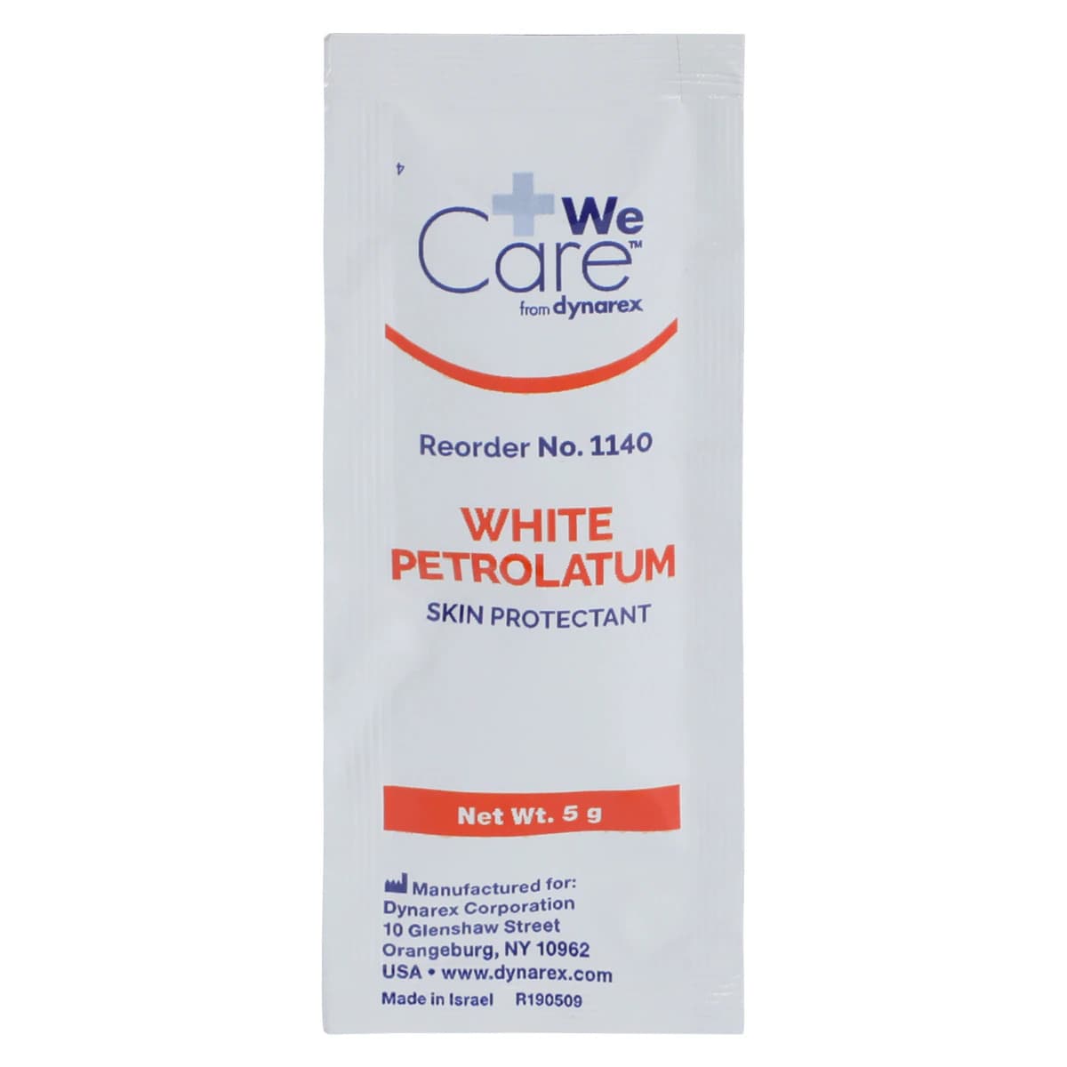 Dynarex Petrolatum White Foil Pack, 5g, 144/Box thumbnail 3