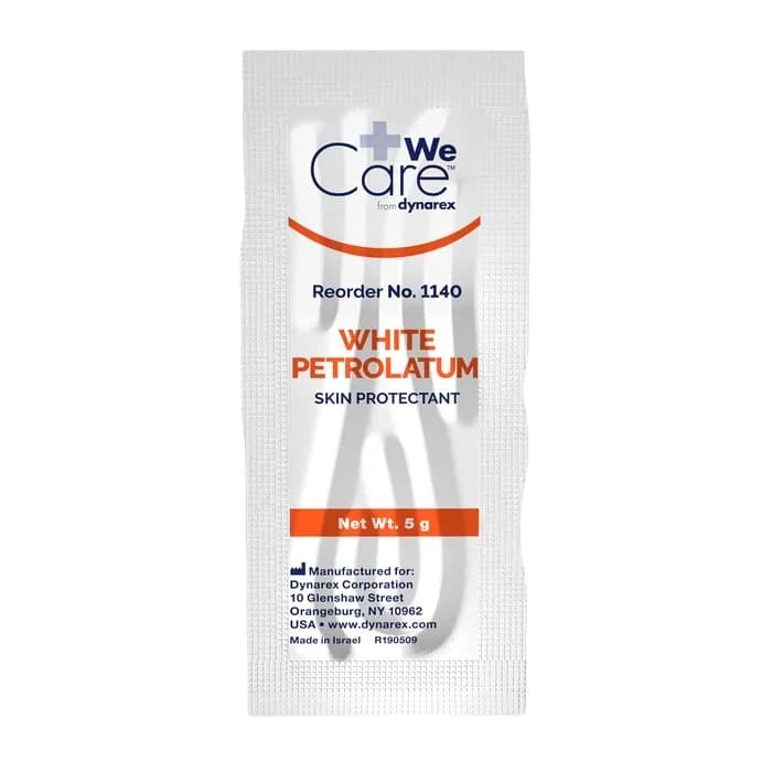 Dynarex Petrolatum White Foil Pack, 5g, 144/Box thumbnail 2