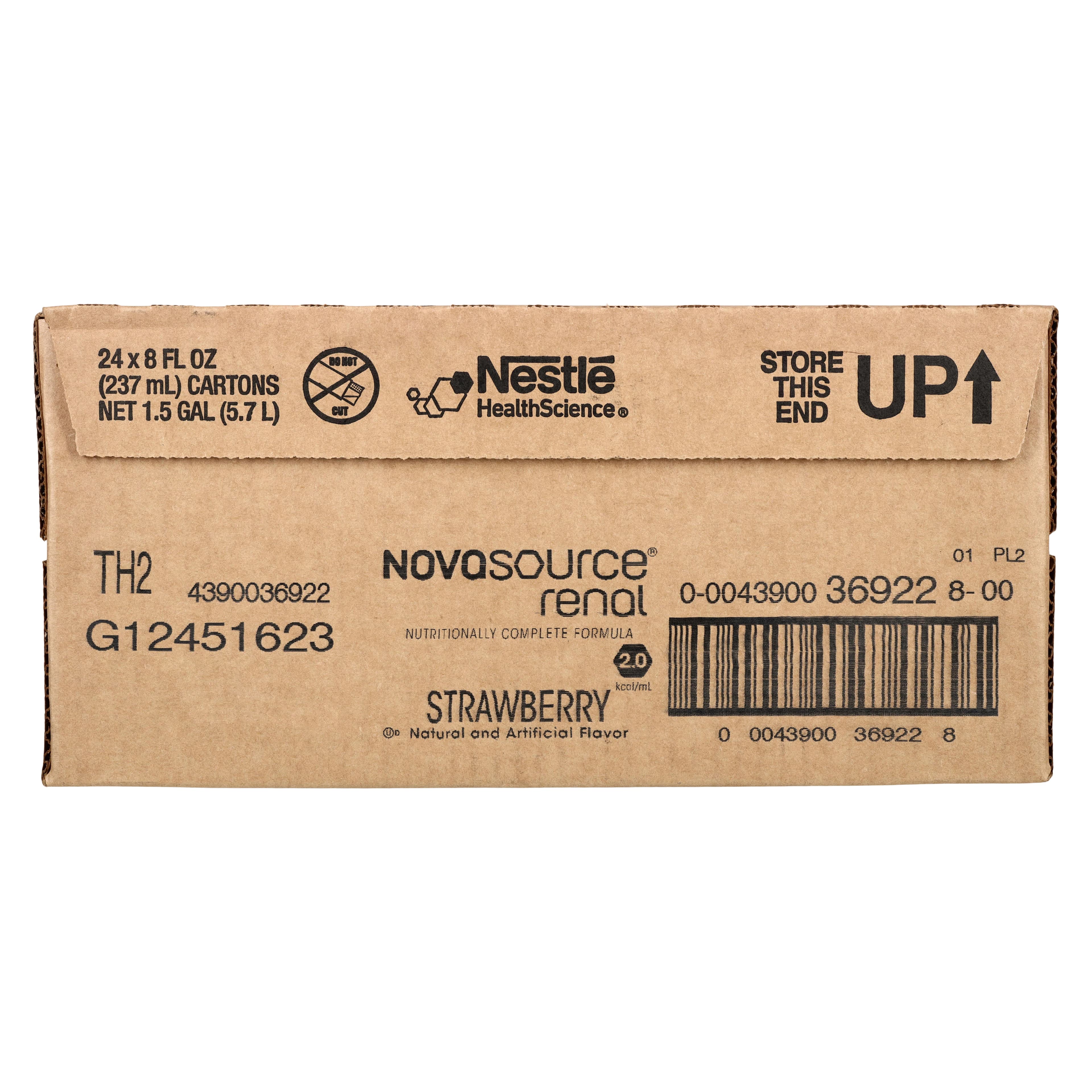 Nestle Health Science Novasource Renal Oral Supplement, Strawberry, 24/Case thumbnail 5