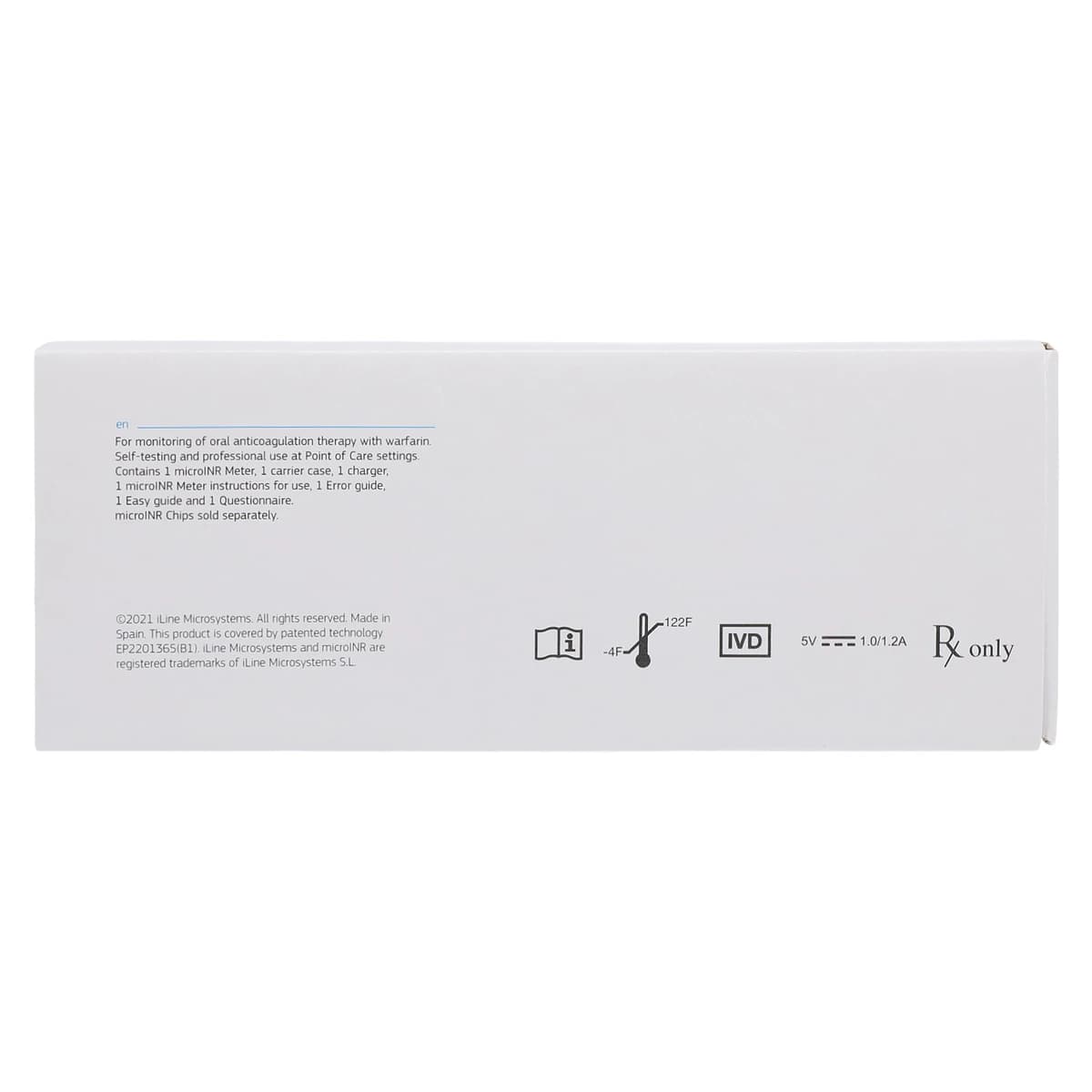 microINR PT/INR Meter Kit, CLIA Waived thumbnail 7