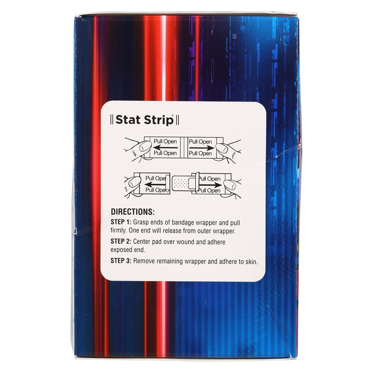 American White Cross First Aid Adhesive Bandage, Plastic, 3/4" x 3", GI Joe Design, Sterile, 100/Box thumbnail 6