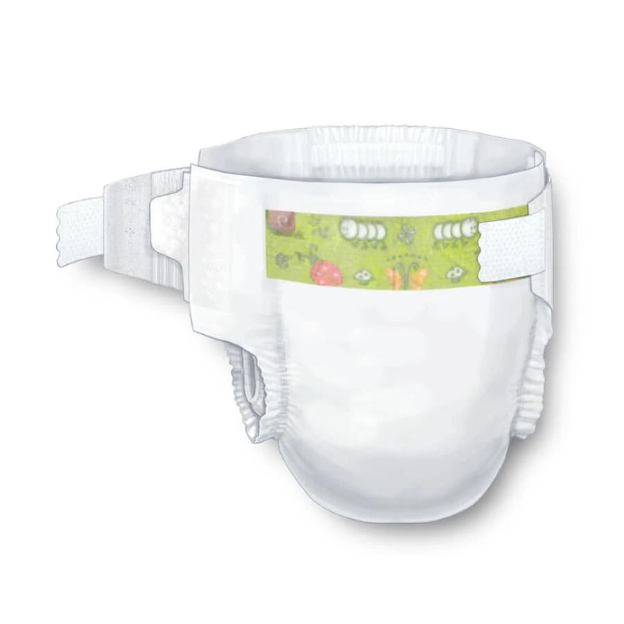 Curity Infant Disposable Diapers, Size 7 (41 lb+), 128/Case - Diapers Infant Curity Dspsbl - Image 1