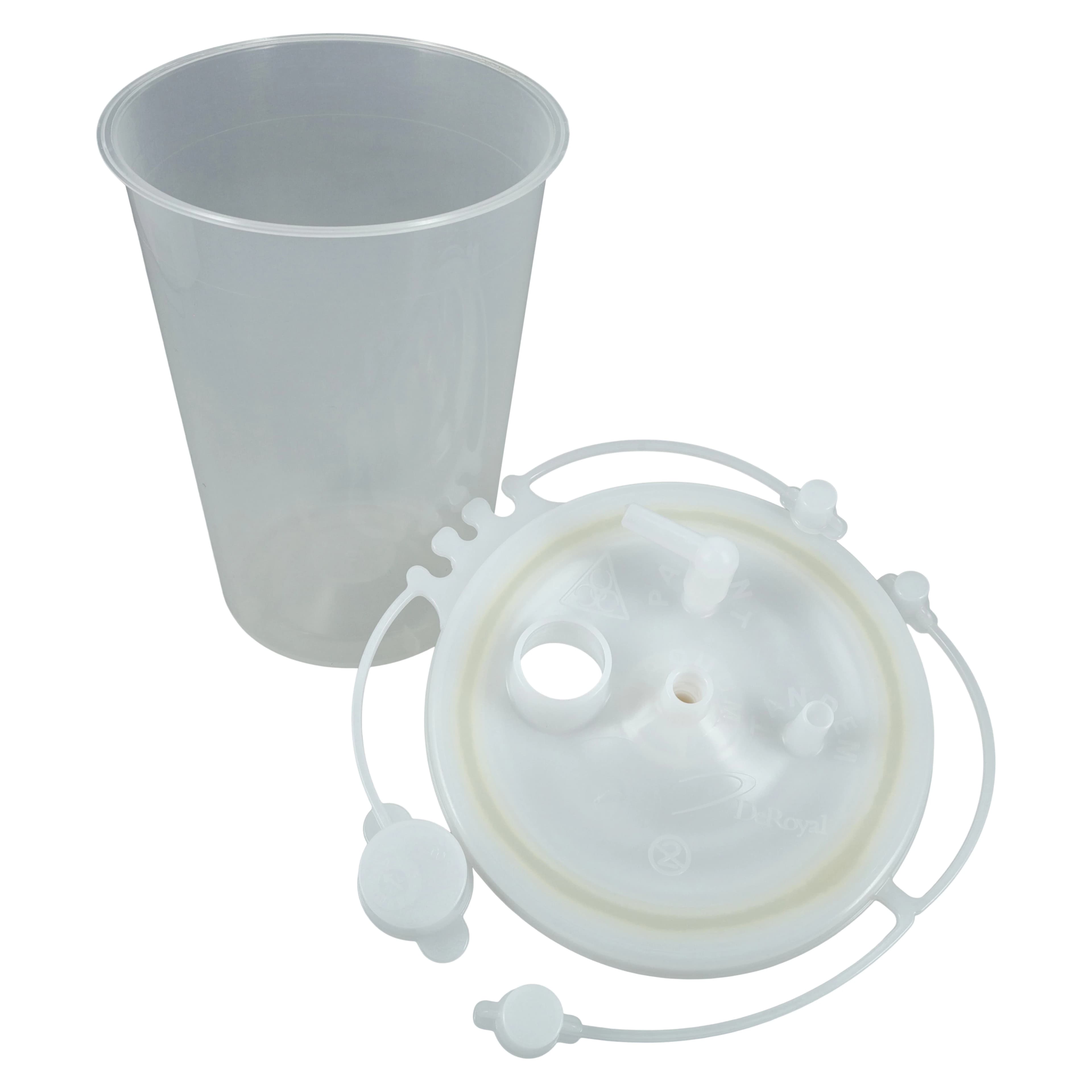 DeRoyal SafeLiner Suction Canister, 100/Case thumbnail 2