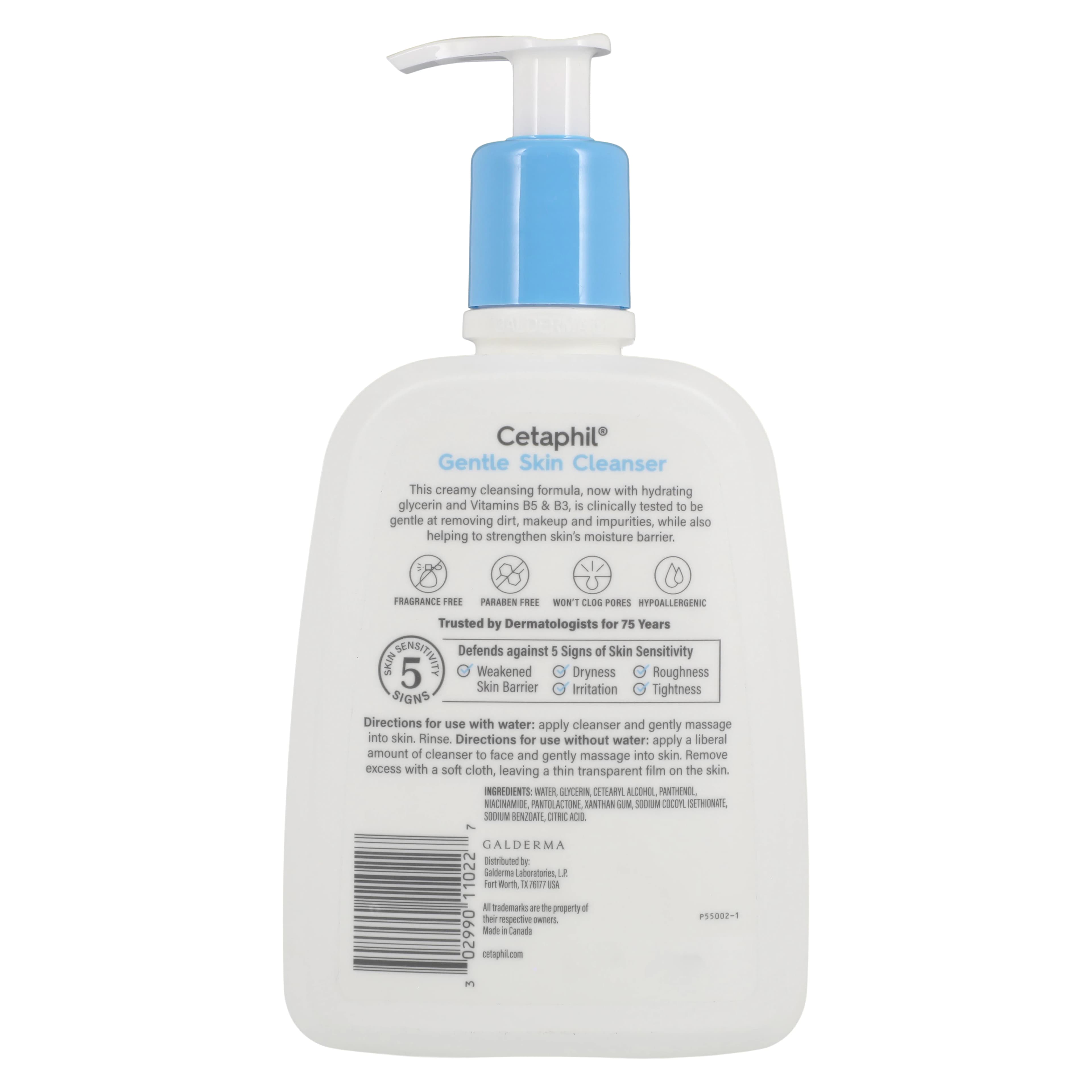 Cetaphil Gentle Cleansing Lotion, 16 oz/Bottle thumbnail 2