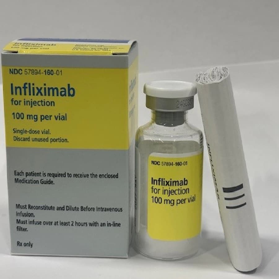Infliximab Injection 100 mg Single-Dose Vial (Jom Pharmaceuticals) thumbnail 2