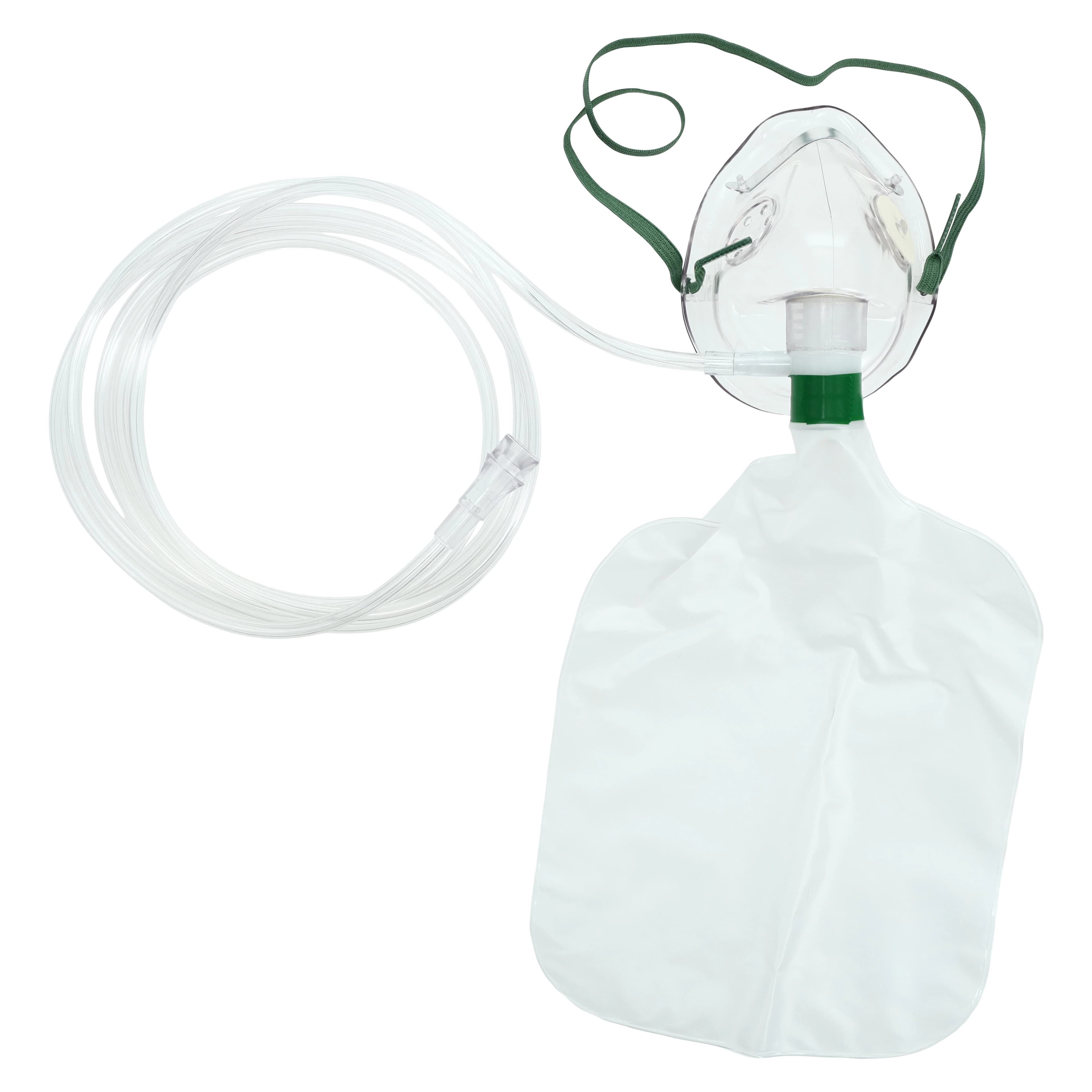 Medline Non-Rebreathing Oxygen Mask, Pediatric, with Safety Vent, Single - Mask O2 NonReb Pedi w/Sfty - Image 1