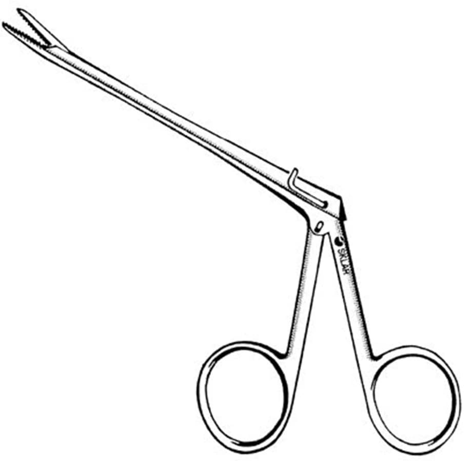Sklar Noyes-Alligator Ear Forceps, 6-1/2", Stainless Steel, Non-Sterile, Each - Forcep Ear Noyes Alligator Srr - Image 1
