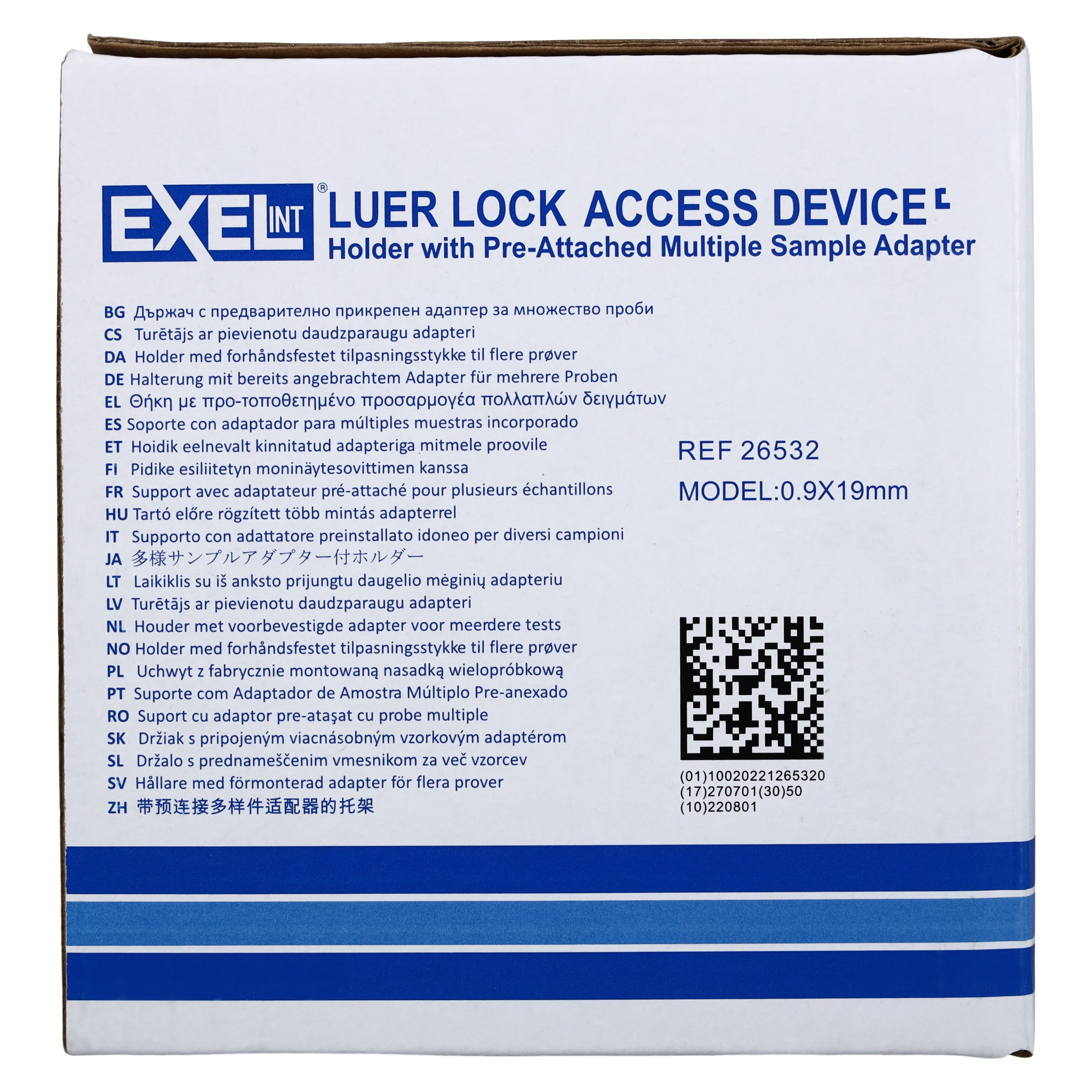 Exel Tube Holder with Luer Lock Adapter, 7.5 mL, Sterile, Disposable, 50/Box thumbnail 7