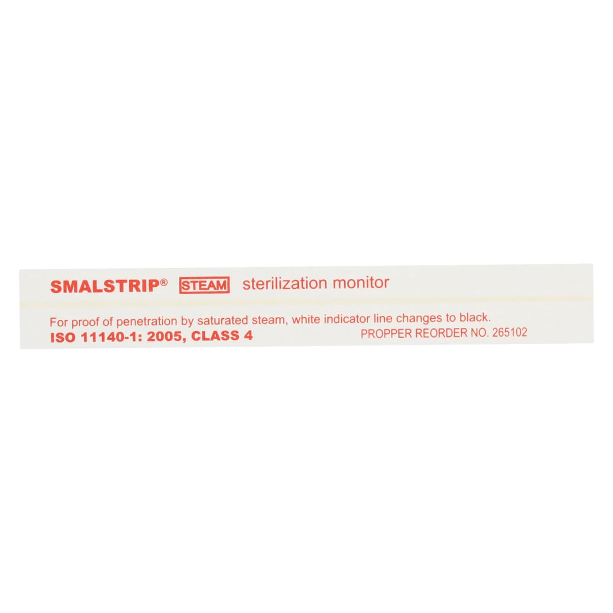 Propper SmalStrip Sterilization Indicator Strips, 4 in, 250/Box thumbnail 2